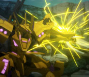 yui fighting the beta in her tsf
